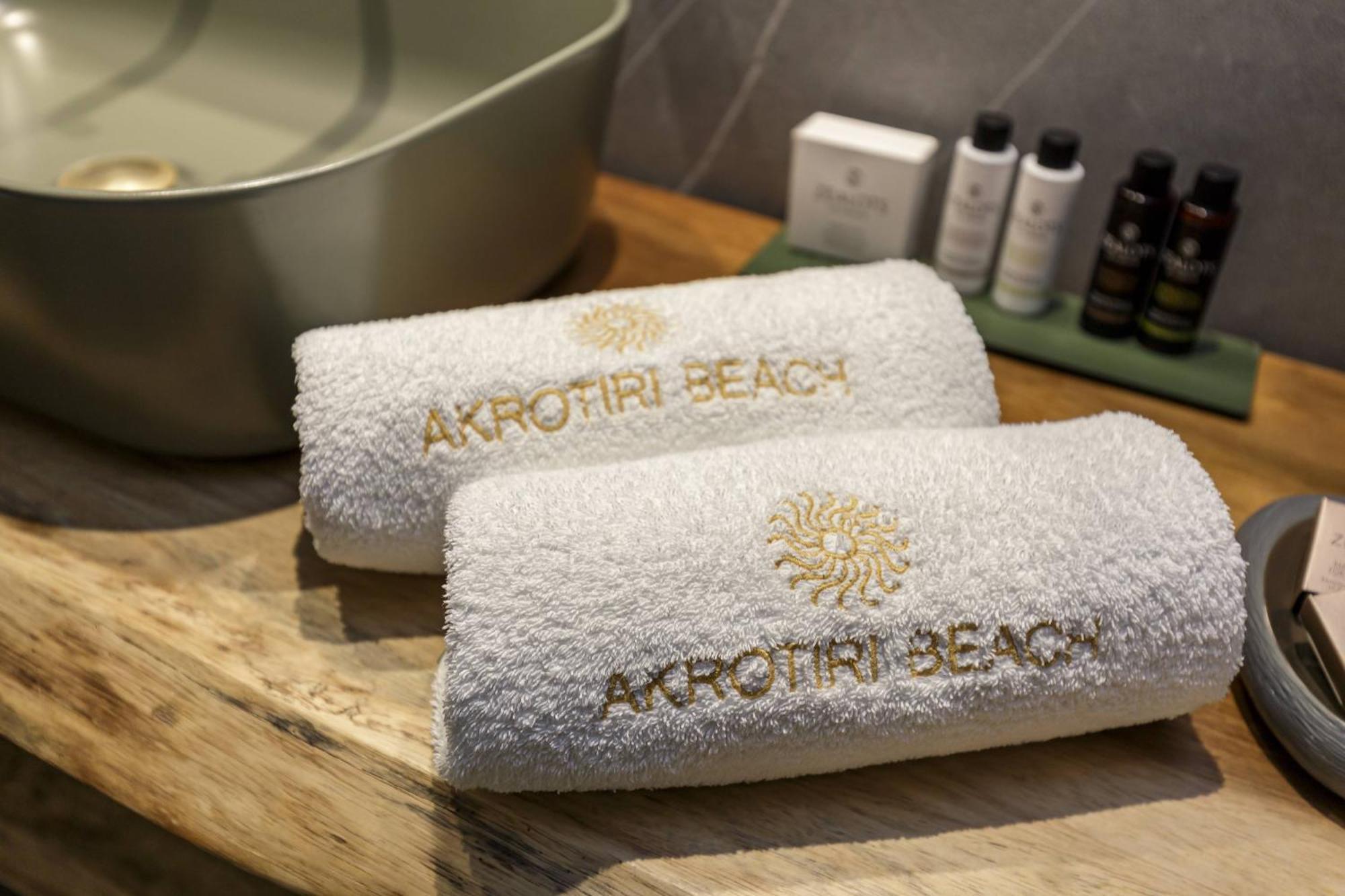 Akrotiri Beach Resort Hotel Paleokastritsa Exteriör bild Akerofin Beach towels